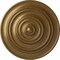 Ekena Millwork Classic Ceiling Medallion (Fits Canopies up to 4 1/8"), Hand-Painted Pale Gold, 13 1/4"OD x 1/2"P CM13CLPAS - alternate 1